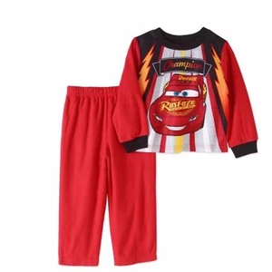 Cars Baby Toddler Boy Poly Pajama, 2pc Set - Picture 1 of 1