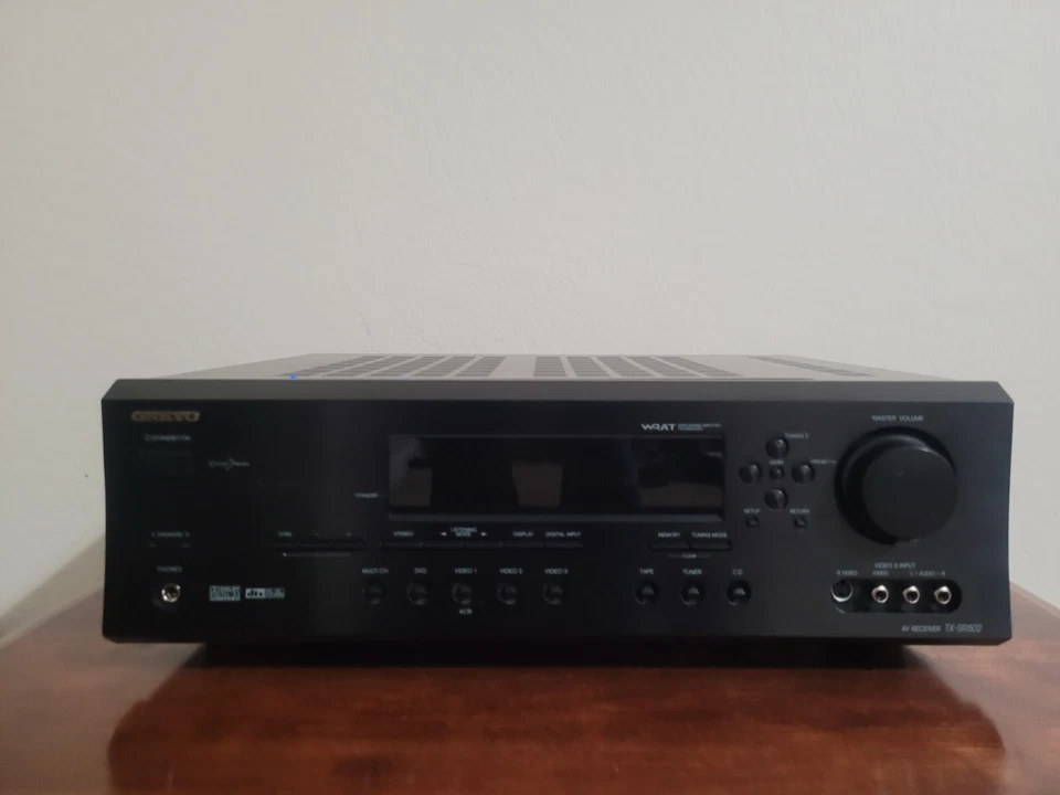 ONKYO TX-SR502  6.1ch 450w  Digital Receiver Amplifier -Audio/Video Surround - Image 1 of 4