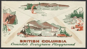 1944 British Columbia Advertising Back Vancouver BC Blackout Slogan - Picture 1 of 2