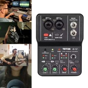 Audio Interface Professional Recording Sound 16bit/48kHz USB F5B6 AU - Picture 1 of 12