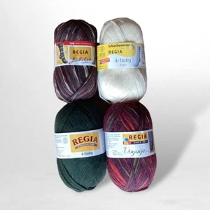 Schachenmayr ,,Regia 4-fädig'', verschiedene Farben 4x100g - Bild 1 von 1