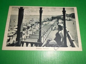 Cartolina Pescara - Spiaggia 1939. - Picture 1 of 1