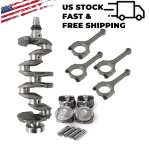 Engine Piston Kit /Crankshaft 231102B610/Connect Rod For Hyundai Kia 1.6L G4FD - Picture 1 of 24