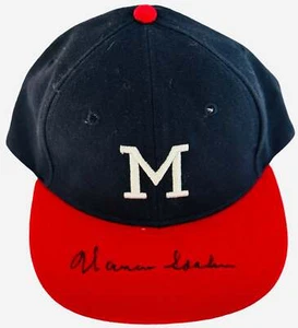 Warren Spahn Autographed Milwaukee Braves Hat (JSA) - Picture 1 of 2