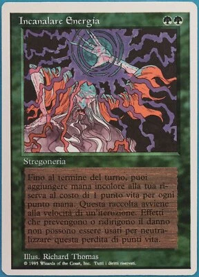 Channel (WB - Ver A) Revised (ITALIAN) PLD Green Uncommon CARD (371163) ABUGames - Image 1 of 2
