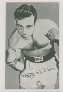 1947-66 Boxing Exhibits Paddy DeMarco Paddy De Marco