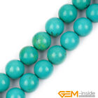 Natural Old Turquoise Vintage Gemstone Round Beads 15"4mm 6mm 8mm 10mm 12mm 14mm