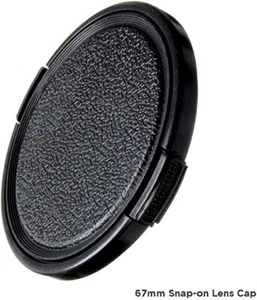 LSP [5-Pack] Lens Cap 67mm Snap-on DSLR Camera Accessory with Lens Cap Holder - Picture 1 of 4