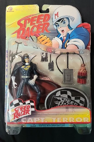 1999 Speed Racer Capt Terror  Action Figure, ReSaurus Company NIP Cover