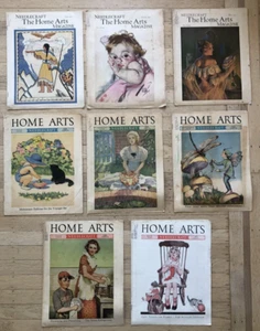 Lot of 8 Vintage 1930s Issues of NEEDLECRAFT The Home Arts MAGAZINE - Picture 1 of 17