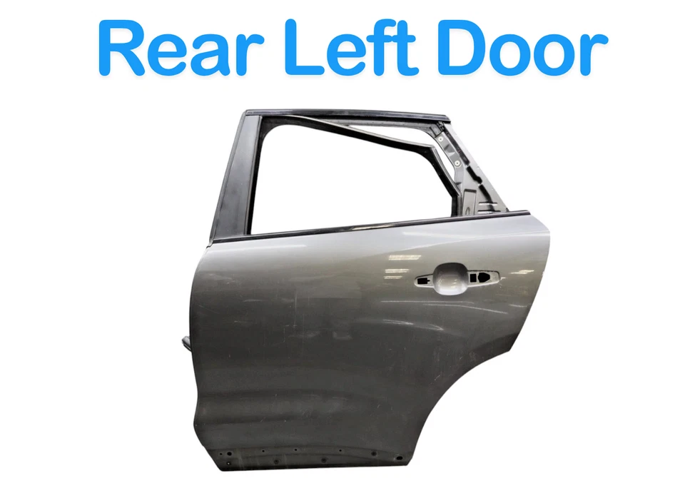 17-23 Jaguar F-Pace Rear Left Driver Side Exterior Outer Door Shell Panel OEM - Image 1 of 4