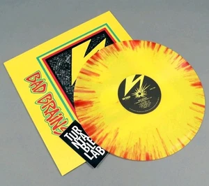 Bad Brains S/T LTD. ED. Yellow w/Red Splatter Vinyl LP Turntable Lab Exclusive - Picture 1 of 5