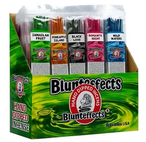 Incense Sticks Display 72 Pack – Blunteffects® Hand-Dipped 11” Assorted Scents - Picture 1 of 5