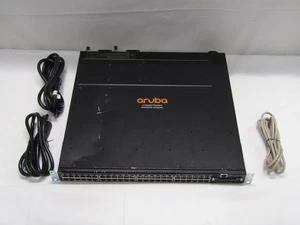 HPE Aruba 3810M JL074A 48 Port GbE PoE+ Switch with JL094A & JL084A & Rack Ears - Picture 1 of 12