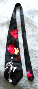 LOONEY TUNES MANIA TIE W/WARNER BROS. CHARACTER 100% POLYESTER 60" LONG 1995 #4 - Picture 1 of 3