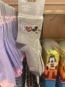 Disney Parks 2025 Peace Love & Mickey Socken WDW Neu OS - Bild 1 von 1