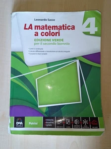 La matematica a colori - Edizione verde - Vol. 4 - ISBN 9788849420234 - Foto 1 di 4