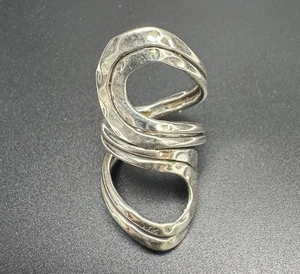 Anillo vintage Hob 37 mm plata de ley 925 talla 6,5 8,3 g - Imagen 1 de 5