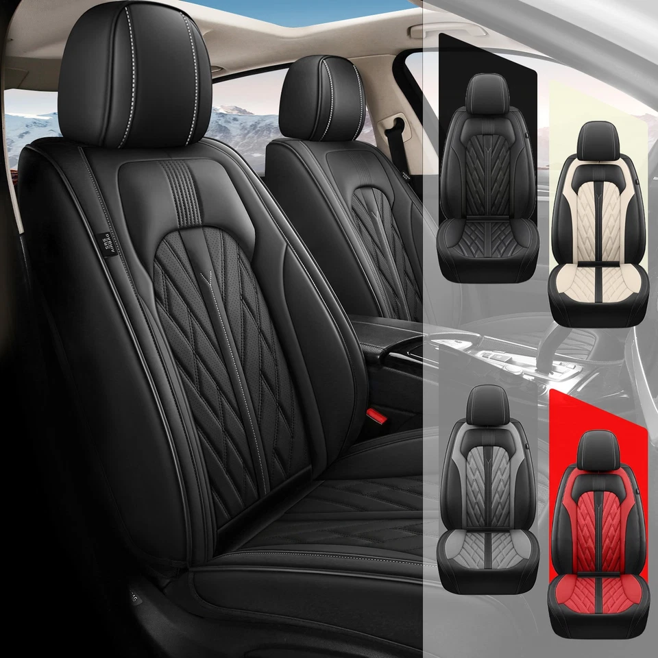 Seat Cover Front&Rear Faux Leather For Toyota Prius V 2012-2017 (2/5 Seats) - Изображение 1 из 1