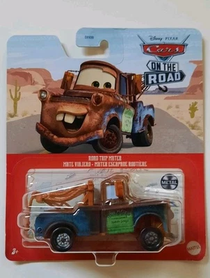 CARS Disney Pixar 2022 ROAD TRIP MATER raro Mattel cricchetto in viaggio maclama - Immagine 1 di 4