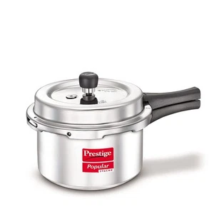 Prestige Popular Svachh Virgin Aluminium Spillage Control Outer Lid Pressure ... - Picture 1 of 5