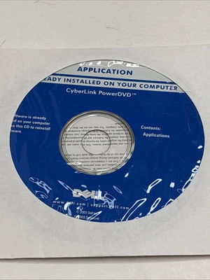 Dell Cyberlink PowerDVD Software, Windows XP Reinstallation 2003 - Image 1 of 4