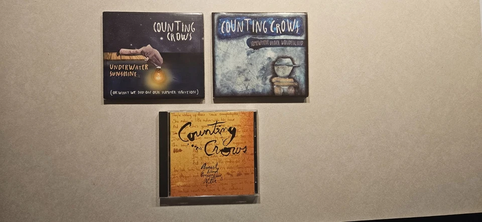COUNTING CROWS - Lot of 3 CDS August....; Underwater Sunshine & Wonderland - Imagem 1 de 1