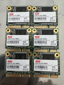 demsm-64gm41bw1dc 64GB wide temp -40-85 half height msata - Afbeelding 1 van 1