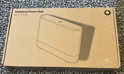 Vodafone Power Hub WiFi 6 Wi-fi Router DGM4137VDF Brand New Sealed White - Image 1 of 3