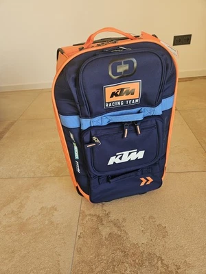 KTM Koffer, Team Trolley "Layover Bag", blau/orange, NEU - Bild 1 von 3