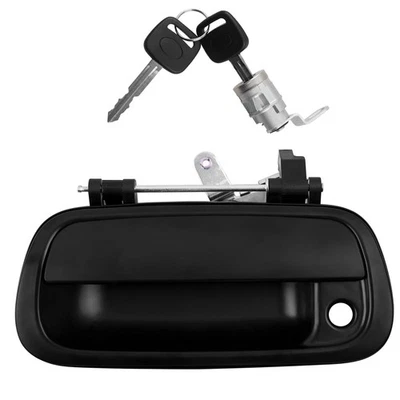 Tailgate Handle Liftgate Latch Keyhole Fit 00-06 Toyota Tundra 69090-0C010 Black Foto 1 de 4