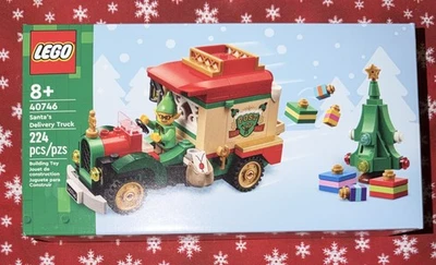 Lego Set 40746 Christmas SANTA'S DELIVERY TRUCK, Great for any Winter Village - Image 1 of 3