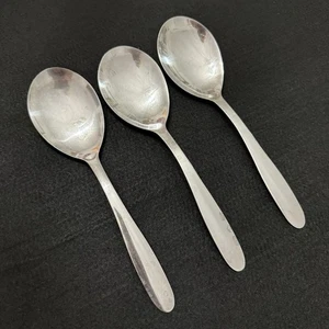 VTG Lot of 3 Stainless Serving Spoons Imperial Made In China Casserole Hostess - Picture 1 of 5