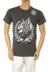 New Mens Printed American Eagle Graphic Design Grey Soft Cotton T-shirt S ~ 2XL - Picture 1 of 4