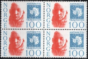 503 Norway 1971, NK 676, MNH, Roald Amundsen Antarctic Treaty, SC #578, MI 629. - Picture 1 of 1