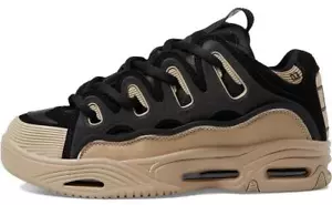 Osiris D3 2001 Black Black Tan Mens Skate Trainers Shoes - Picture 1 of 6
