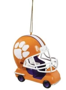"Adorno de coche de campo Clemson Tigers Navidad Evergreen NCAA fútbol 3""" - Imagen 1 de 3
