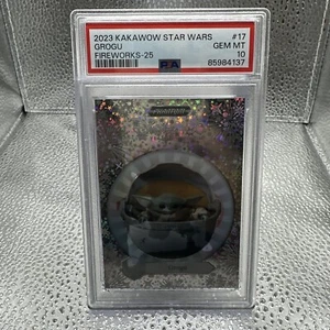 2023 Kakawow Star Wars Fireworks /25 Grogu PSA 10 - Picture 1 of 1