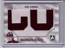 ERIC CORNEL 13/14 ITG Leaf 2014 Draft Prospects Nameplates Patch ROOKIE #2/6 SP