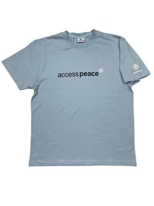 Vintage 2002 Love Parade Access Peace Berlin Techno Rave T-shirt Size L - Picture 1 of 8