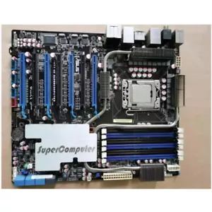 For Asus P6T7 WS SuperComputer Desktop Motherboard LGA1366 X58 DDR3 ATX Test OK - Picture 1 of 4