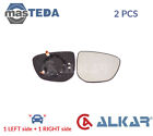 6432871 REAR VIEW MIRROR GLASS PAIR LHD ONLY ALKAR 2PCS NEW OE REPLACEMENT