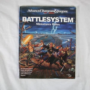 Advanced Dungeons & Dragons 2nd Edition Battlesystem Miniatures Rules 1989 #9266 - Bild 1 von 3