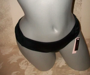 Neu mit Etikett Victoria Secret M Bikiniunterteil schwarz schwarz schwarz Havanna Hipster Knockout - Bild 1 von 2