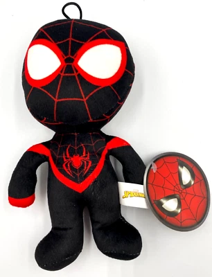 Marvel Spider Man Plush Toy 8 inch  Miles Morales Character NWT Official - Image 1 of 2