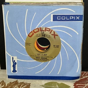 NM • NINA SIMONE COLPIX 647 “I GOT IT BAD/I WANT A LITTLE SUGAR IN MY BOWL” 45 - Picture 1 of 3