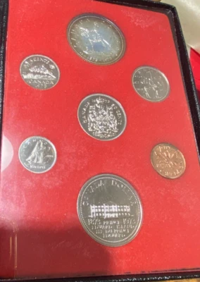 1973 Canada Double Dollar Silver Proof Set Best Price on Ebay* CHRC - Image 1 of 4