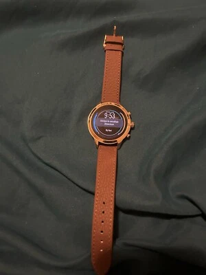 Correas de cuero genuino marrón Michael Kors Access Foto 1 de 2