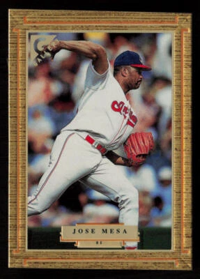 1997 Topps Gallery Jose Mesa #81 Cleveland Indians Baseball Card - Image 1 of 2