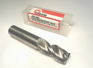 HANITA Carbide Corner Radius End Mill for Alum 5/8" 3FL 0.060" Radius  - Picture 1 of 1